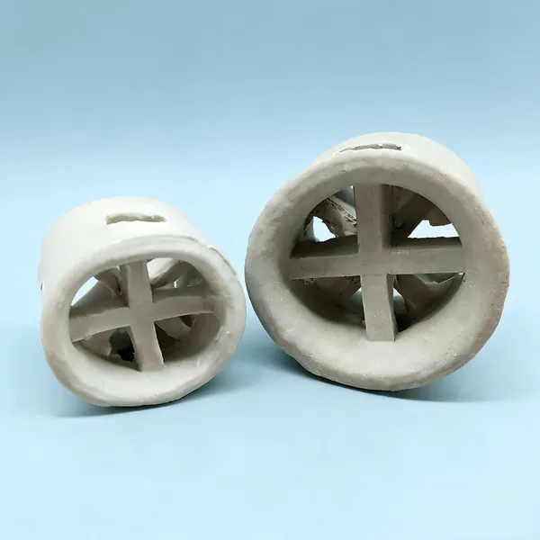 Pingxiang Daier Ceramic Cascade Mini Ring Random Tower Packing for Distillation Absorption Scrubbing Columns