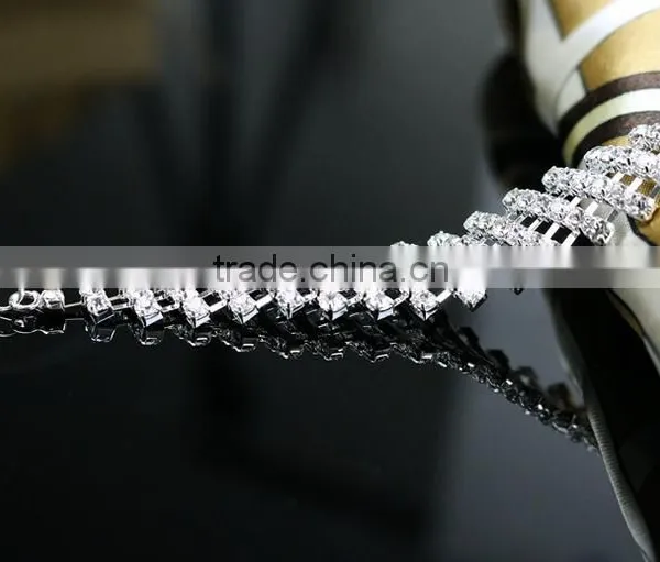 Exaggerated Ultra Wide Diamond Bracelet The Bride Bracelet photo-5
