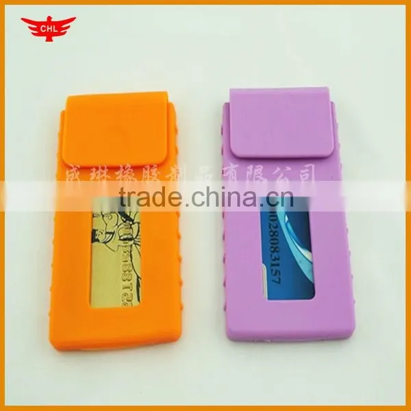 Eco-friendly Commercial Silicone Name Card Holder photo-5