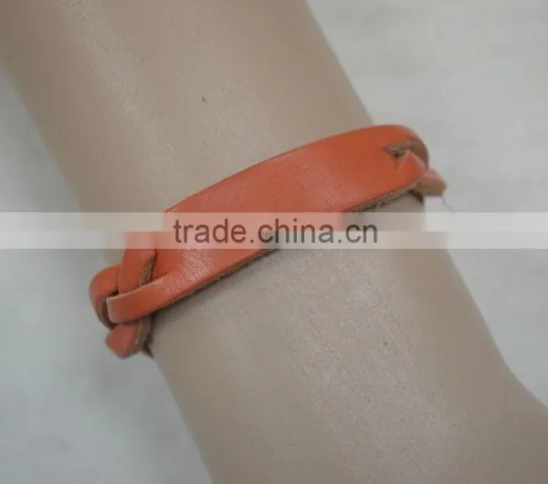 Wholesale Multi Stripped Genuine Leather Bracelets photo-2