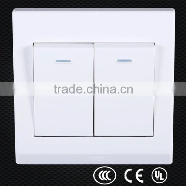 Wall Mounted On/off Electronic Switch, Electric Switch and Socket, Three Gang One Way Switch Quality Choice photo-5