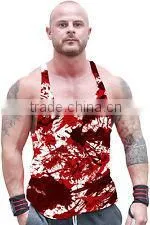 100% Cotton Sublimation Singlet photo-5
