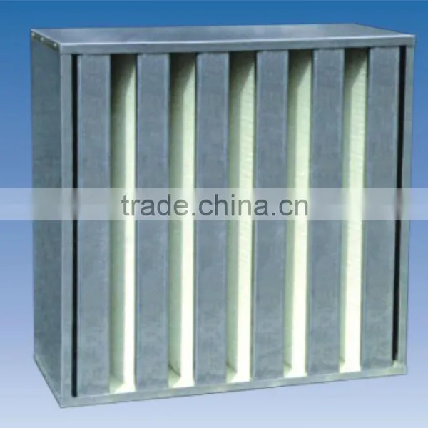 F9-H13 V Shape Medium Fine Filter for AHU or Gas Turbine photo-6