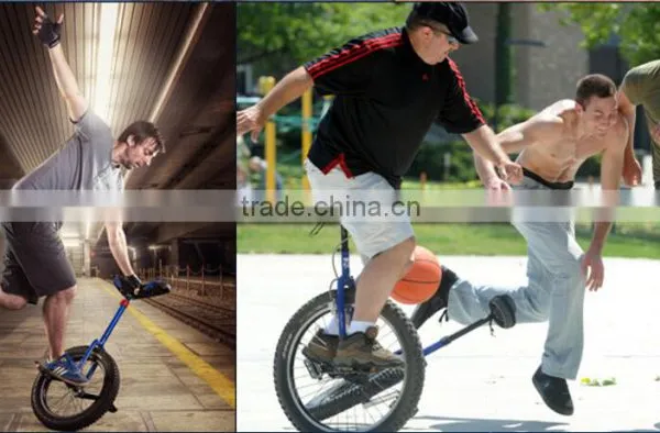 (120515)Fashion 2015 One Wheel Self-balancing 16' Free Stand Cycling Exercise Bike photo-6