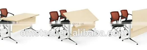 Office Furniture Steel Metal Folding Table for Training Meeting photo-4