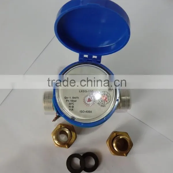 Mini Water Meters In Dry Dial Brass Material photo-2
