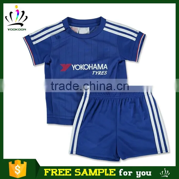 CFC Home Away Blue Black Soccer Jersey for Children photo-2