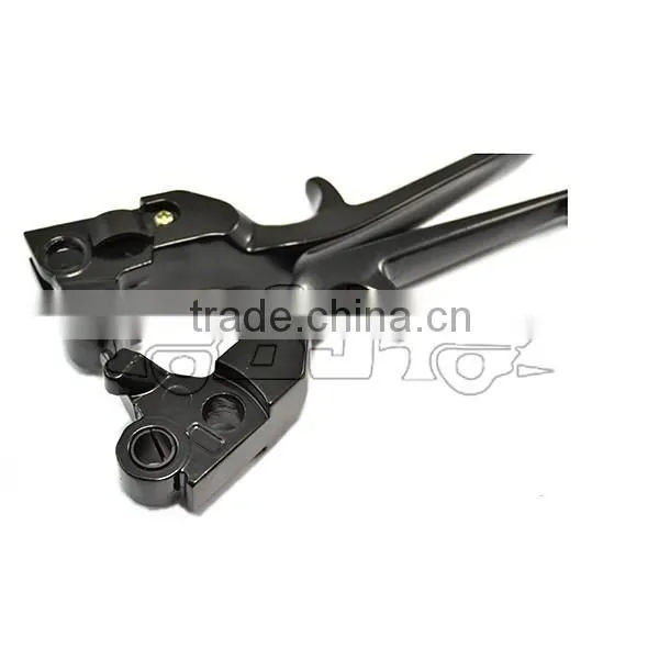 BJ-LS241-021 Custom Black Motorcycle Clutch Levers for 1996-2010 FLSTN DELUXE photo-5