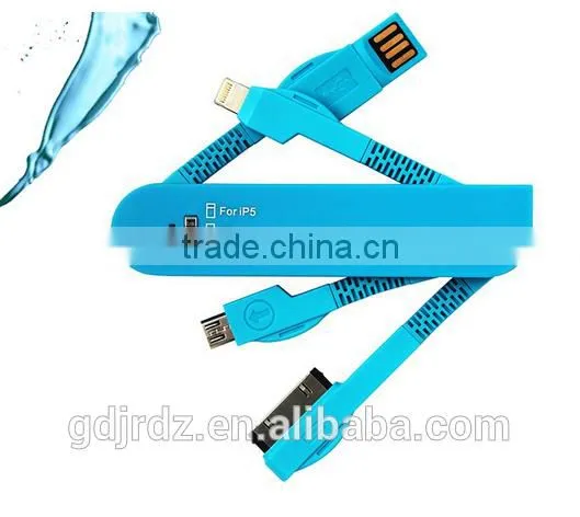2016 Three in One Data Line Andriod Phone Newest Portable Travel Artifact and Convenient Life for Charge Power photo-1