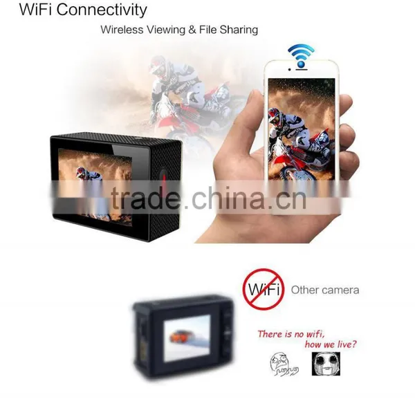 Hot Sales 2016! Waterproof 1080P Full HD Mini DV With WIFI Sports Camera 12MP , Waterproof DV-19 photo-4