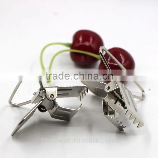 Factory Supply Yellow Round Metal Suspender Clips For Clothing From China photo-6