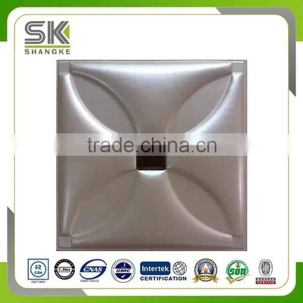 Pu leather 3d wall panel background,wall decorative panels
