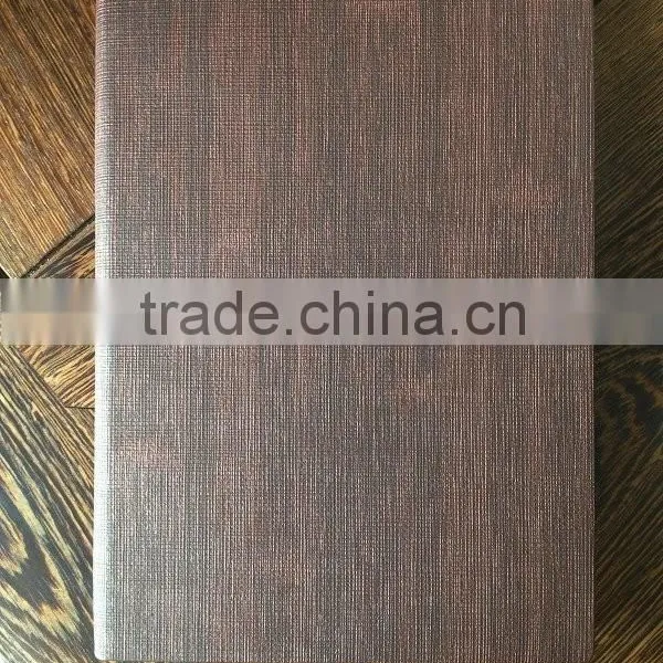 2014 Popular Leather Loose-leaf Metal Ring Diary photo-3