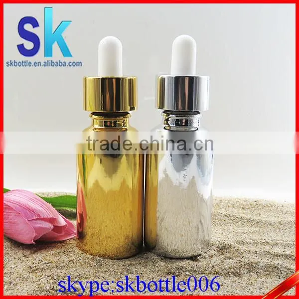 Golden Luxury 30ml Essential Oil Glass Bottle for Smoke Oil Supplier's Choice photo-6