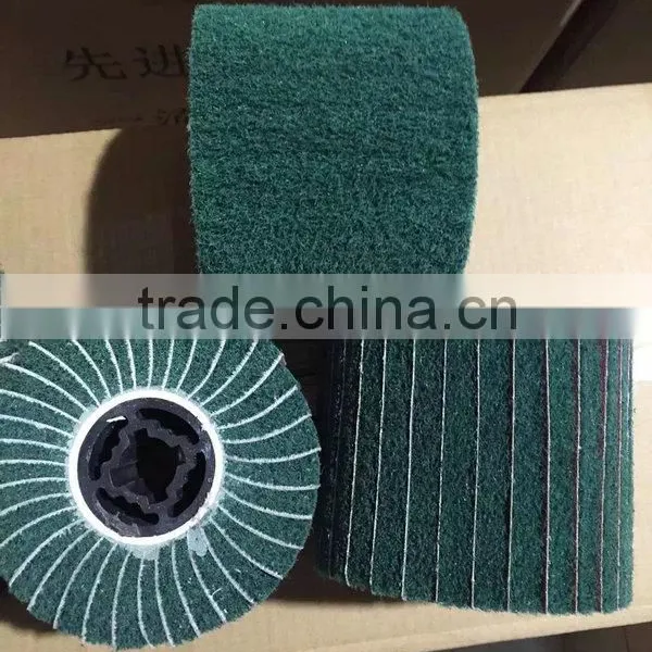 High Quality Non-woven Flap Wheel for Cleaning And Polishing photo-6
