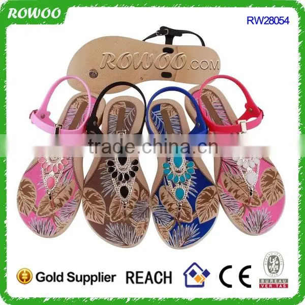 Adult Lady PVC Comfort Funny Slippers photo-3