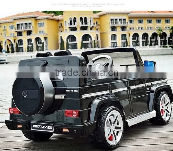 Licenced Twin Seats Ride On Car Mercedes Benz G55 With Music photo-3