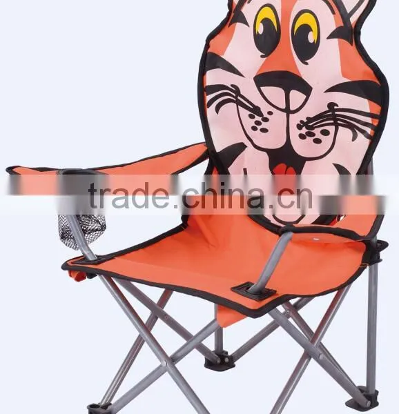 Animal Cartoon Picture Printing Folding Kid's Camping Chair