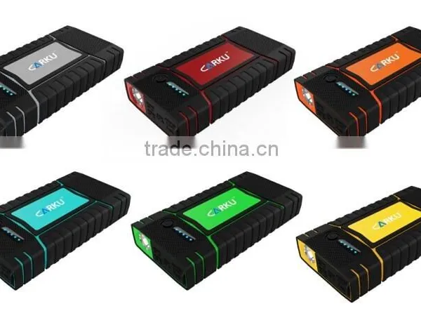 2016 Carku 12000mAh Car Jump Starter With Flashing Light ,USB Chargers photo-4