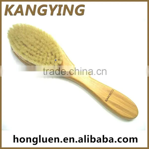 Custom Convenient Durable Wooden Natural Bristle Body Brush