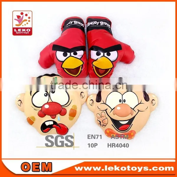 Made in China design pu boxing set, boxing bag set