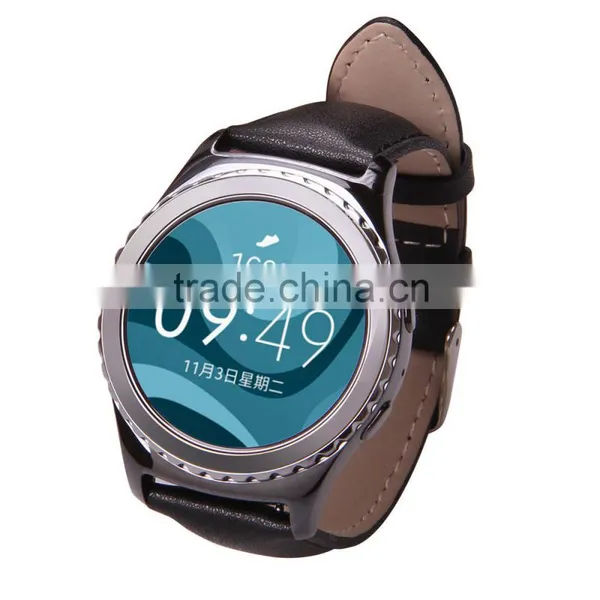 Genuine Leather Strap Custom Watch Band For Samsung Gear 2 Smart Watch photo-4