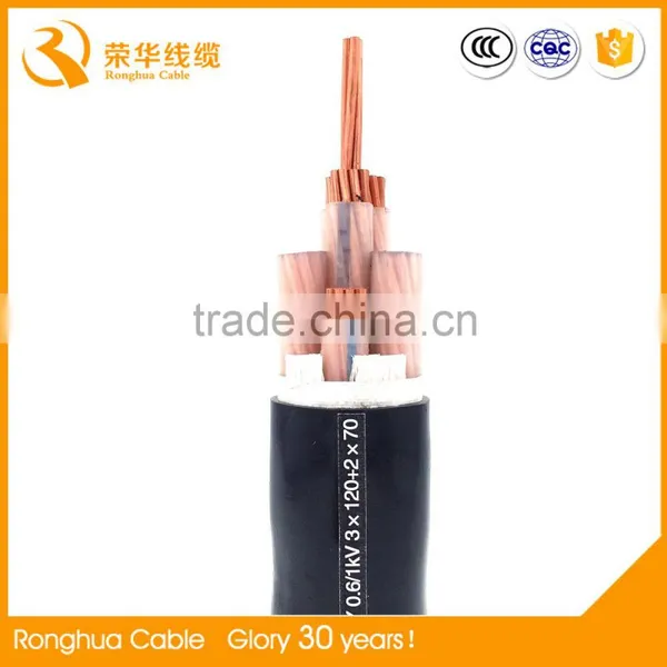 Hot Selling PVC Insulated 4 Core 35mm2 Copper Cable photo-5