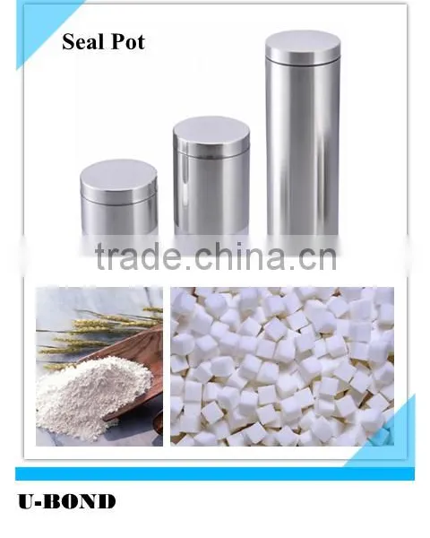 Powder Coating Black Color Storage Canister photo-2
