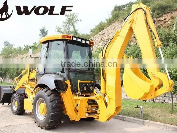 WOLF JX45 Backhoe Loader for Sale,backhoe Loader With Hydraulic Hammer photo-4