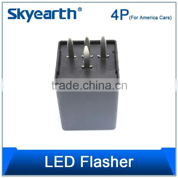 Auto Thermal Flasher Electronics Flasher 12V 24V 150W WM FLT552 4P photo-2