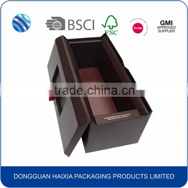 Made-in-china Luxury Single Bottle Wine Box for Best photo-6