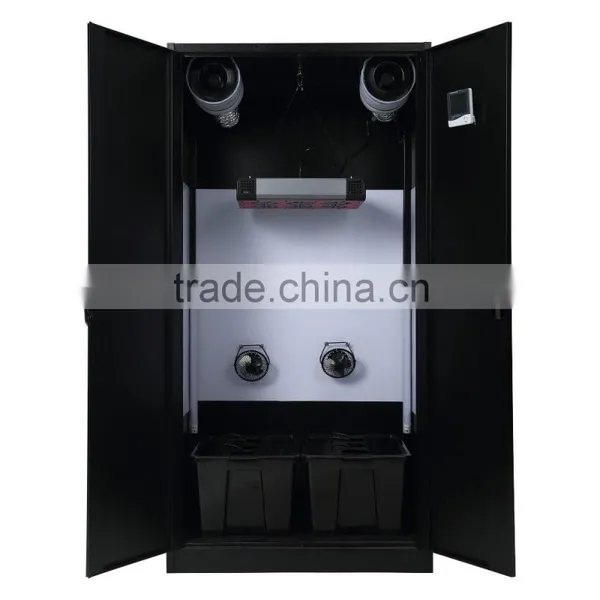Industrial Hydroponic System Indoor Garden Growing System/Soillness Culture Stealth LED Hydroponic Growbox photo-4
