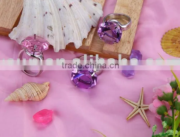 Diamond Colorful Metal Napkin Ring