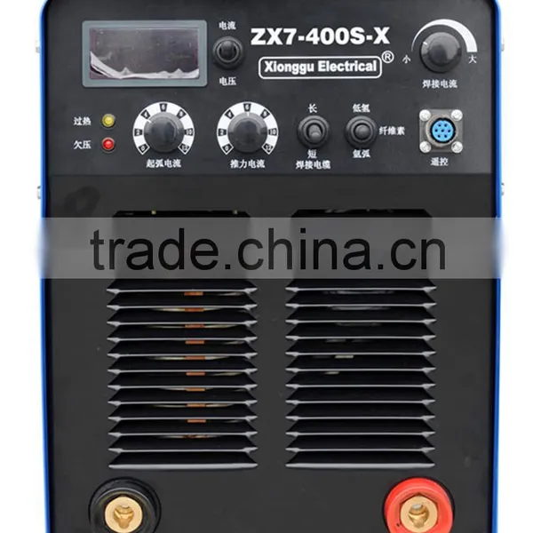 ZX7-400S-X 400A MMA Downhill CE DC ARC TIG Stick SMAW Pipeline Welding Machine photo-3
