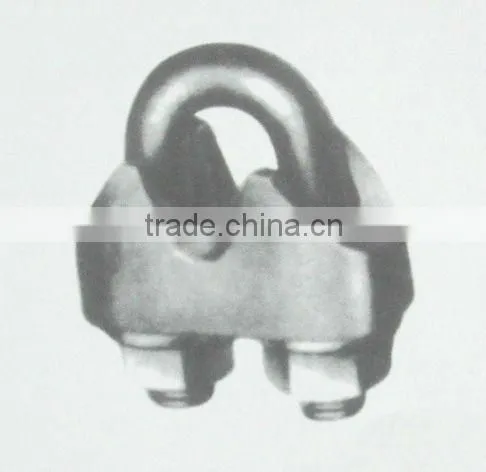 galv malleable wire rope clip(DIN1142)