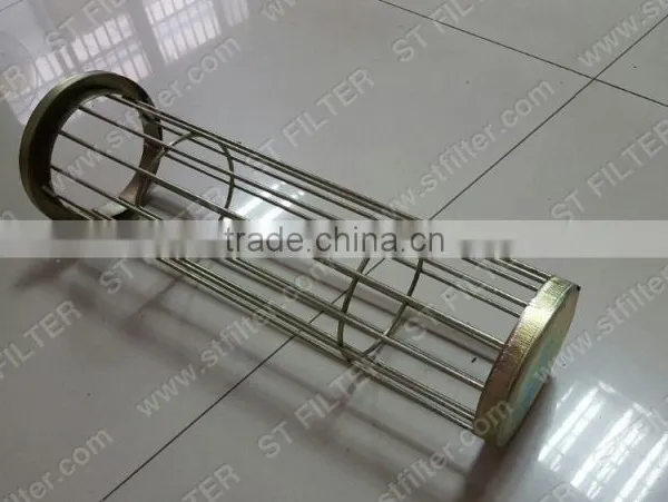 Galvanized Steel Cage for Supporting Filter,Dia150*780mm photo-3