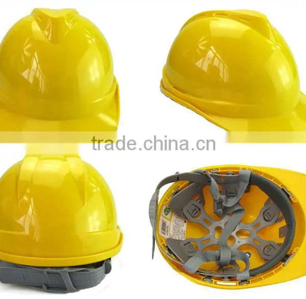 HDPE Material V Style and Strengthen 8 Fixed Points Harness Adjustable Safety Helmet photo-6