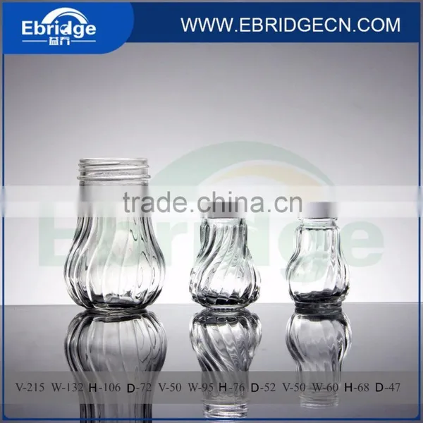 Kitchen Use Mini Cumin Spice Glass Jar With Plastic Shaker Top Quality Choice photo-5