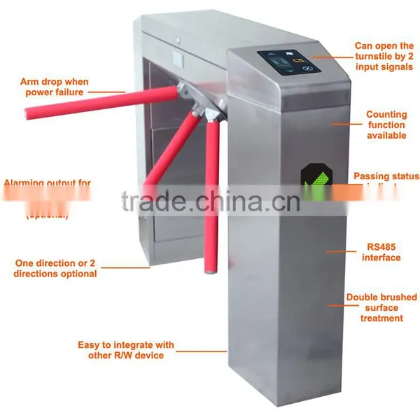 Access Control Factory Price Tripod Turnstiles photo-2