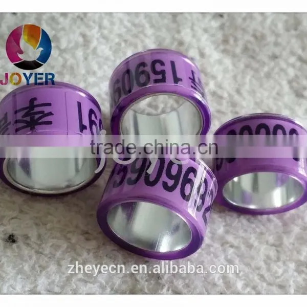 100pc Free Shipping 13mm 2016 Short Pigeon Foot Ring Numbered Pigeon Bands photo-2