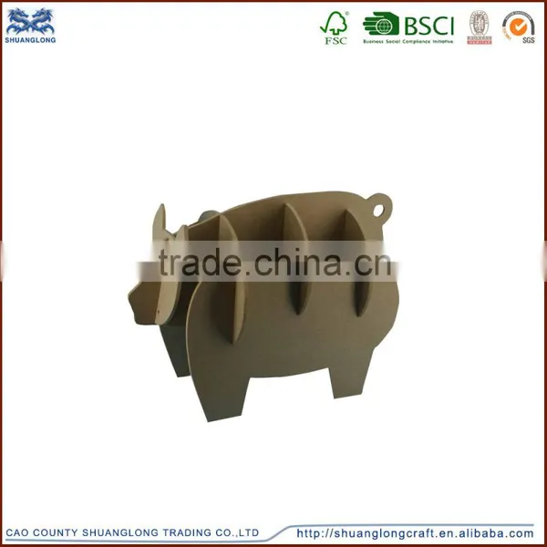 New Design Laser Cut Wood Animals Carved Animals for Educational , Antique Chinese Animal Wood Carving photo-2