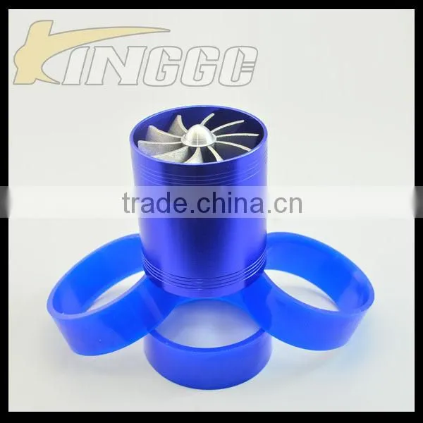Precision Turbo Part Double Propeller Car Turbo Air Intake Fan For Sale photo-2