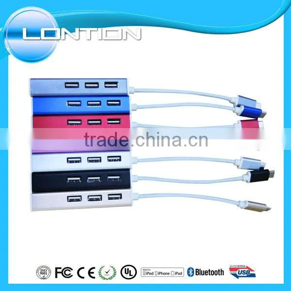 3 Port USB 3.0 Type C HUB With RJ45 Lan Ethernet Adapter photo-6