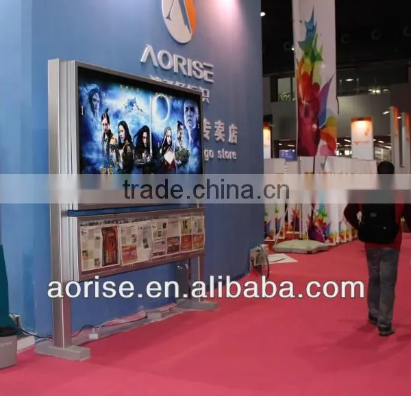 LED Super Large Aluminum Profile Slim Outdoor Advertising Board Lightbox