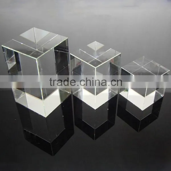 2016 Wholesale Transparent Raw Crystal Glass Block photo-6