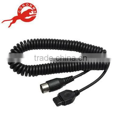 Coiled Cable for Canon Speedlite