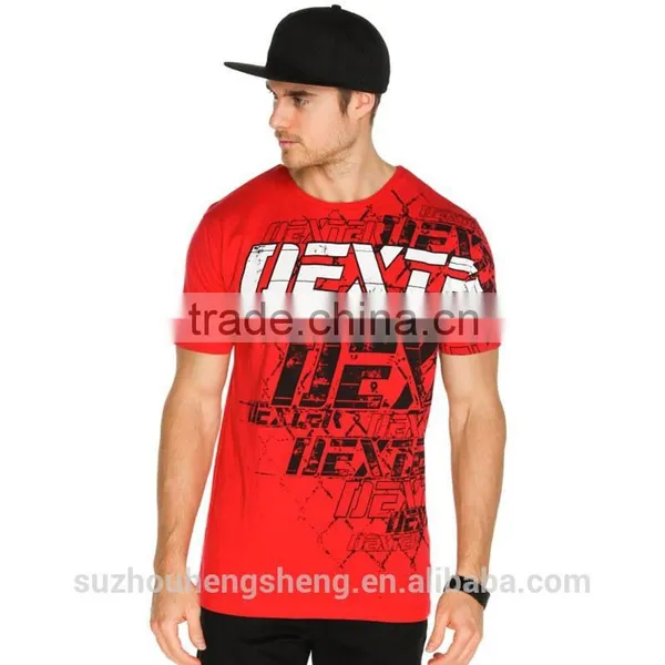 Mens Handsome Red T Shirt
