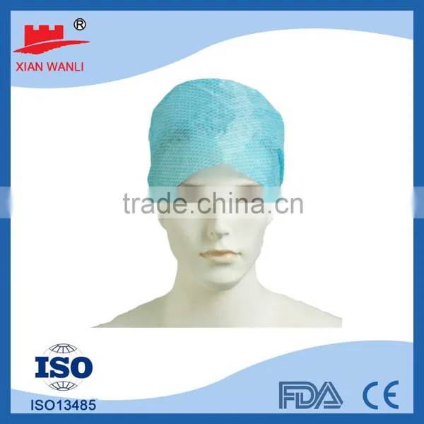 Medical Surgical Disposable Nonwoven Printed Disposable Snood Cap photo-6
