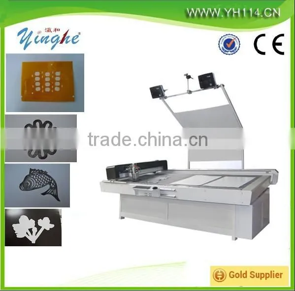 Auto-computerized leather cutting cutter machine