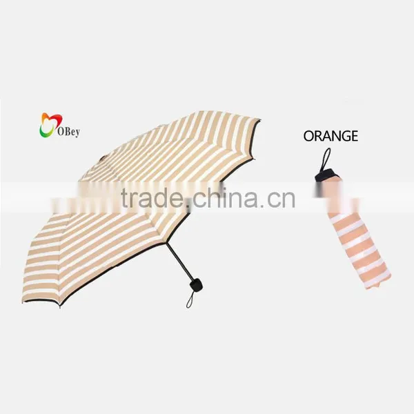 Color Assorted Stripe Mini Umbrella photo-3